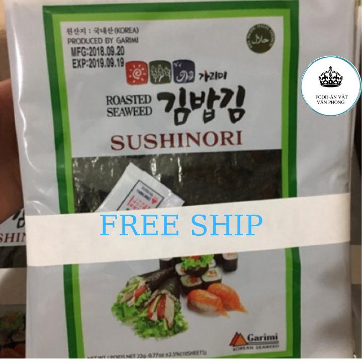 [MGG:HFoods]Rong Biển Ăn Liền Hàn Quốc 10 lốc 30 gói