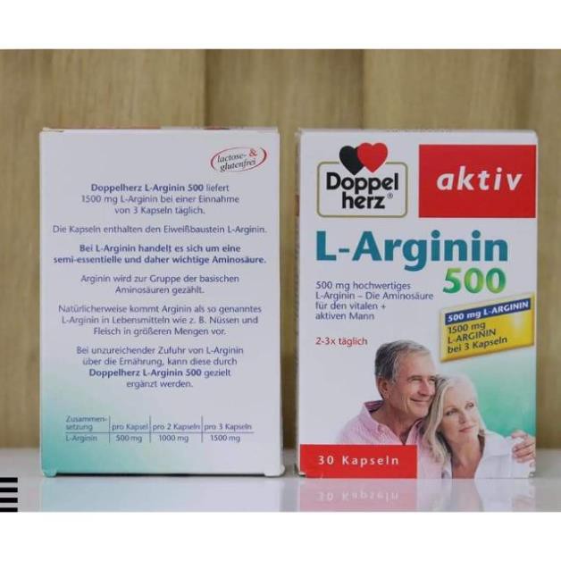 Bill Kèm L - Arginin 500 Dopp Hàng Đức