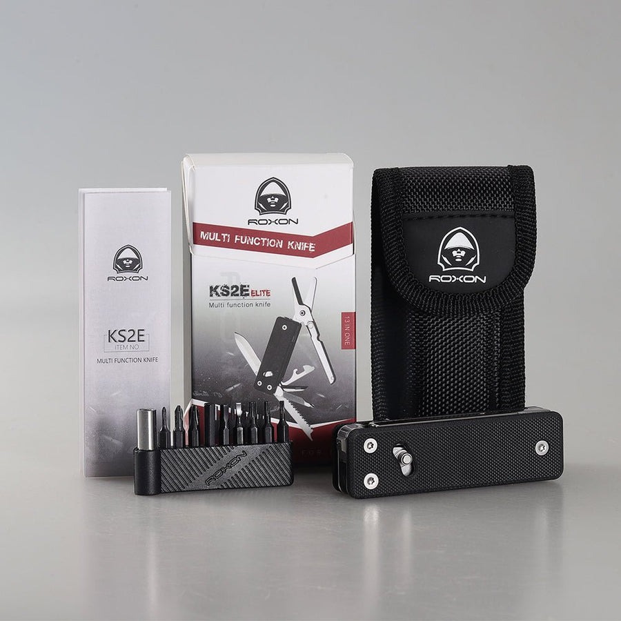 Dụng cụ đa năng Roxon KS2 Elite - Lưỡi thép D2 Steel