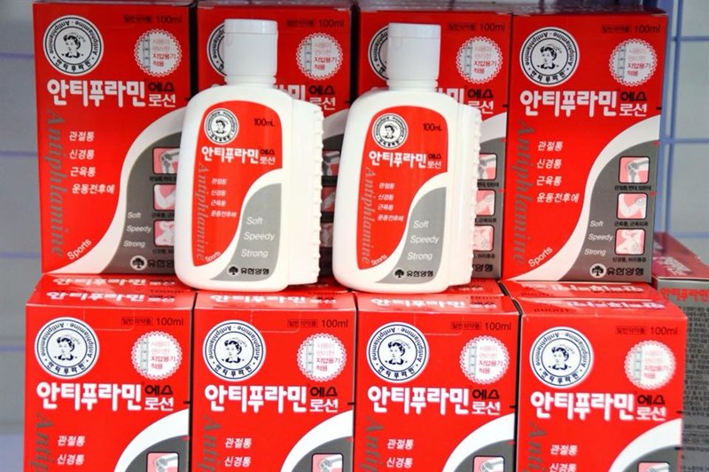 Dầu nóng xoa bóp Hàn Quốc Antiphlamine (100 ml)