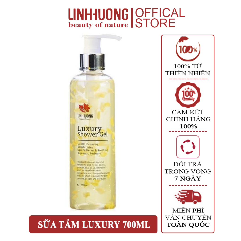 Sữa Tắm Luxury Giúp Dưỡng Ẩm Và Căng Mịn Làn Da