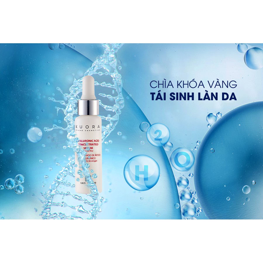 Serum Cấp Ẩm Tức Thì Giúp Da Luôn Căng Bóng Tràn Đầy Sức Sống Và Ngăn Ngừa Lão Hóa Da Hàng Chuẩn Kuora Dova