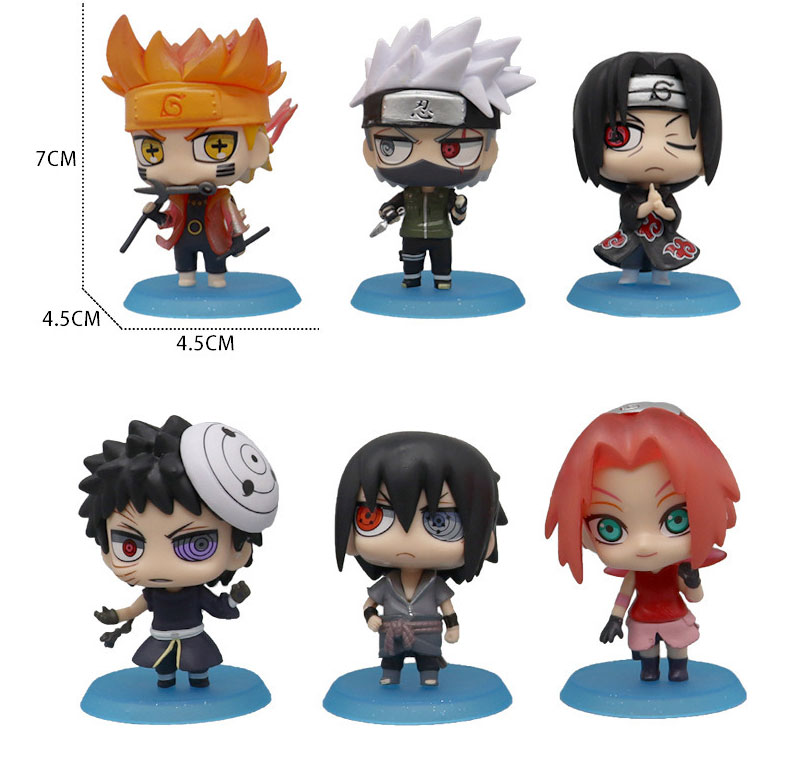 Mô hình Naruto chibi nhân vật Naruto Sasuke Sakura Gaara Itachi Kakashi Hinata Jiraira ... Figure An