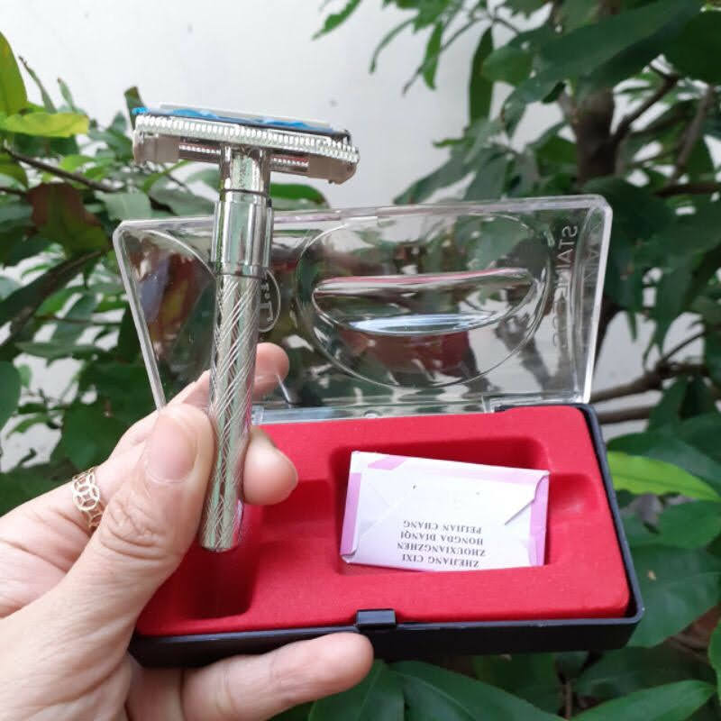 Dao Cạo Râu Hợp Kim Cổ Điển Truyền Thống Chất Lượng Tốt Giá Siêu Tốt [ FULLBOX ] [ Ảnh Thât Sản Phâm ]