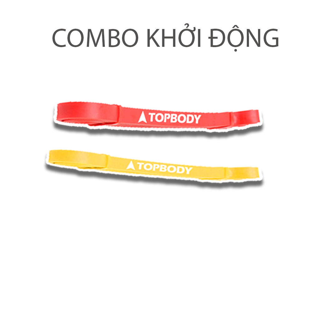 Dây kháng lực Power Band đa năng hỗ trợ luyện tập thể dục tiện lợi tại nhà văn phòng TOPBODY - T1 - 