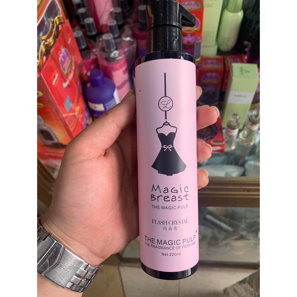 Gel Dưỡng Và Tạo Kiểu Tóc Xoăn Magic Breast 220Ml