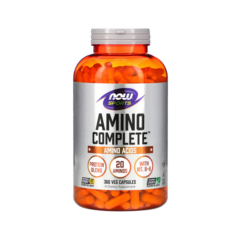 Viên Uống Now Amino Complete Phục Hồi Cơ Bắp Sau Tập Luyện