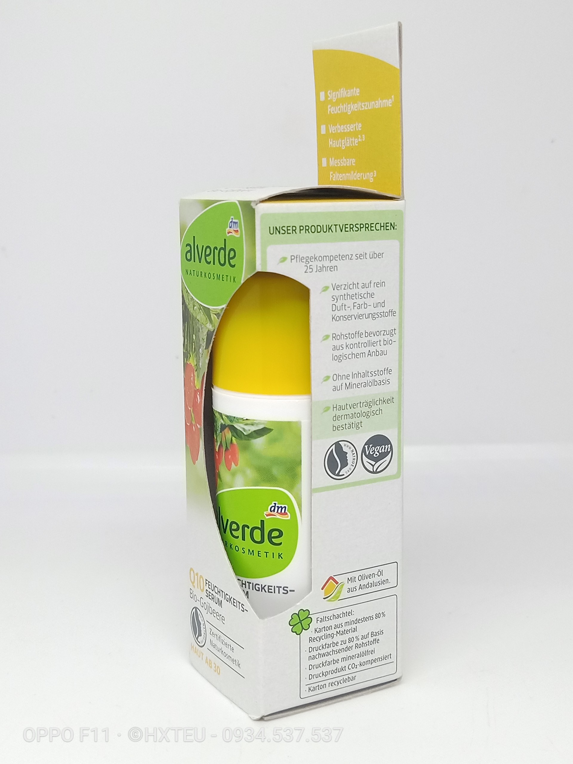 Serum dưỡng mắt Alverde Q10  Bio