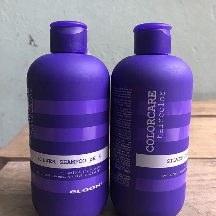 Dầu Gội Khử Vàng Elgon Silver Shampoo