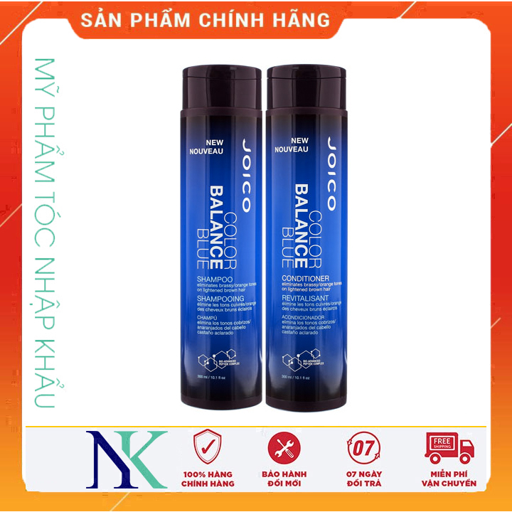 [Hcm]Dầu Gội Xã Joico Color Balance Blue Cân Bằng Ánh Sắc Xanh 300Ml