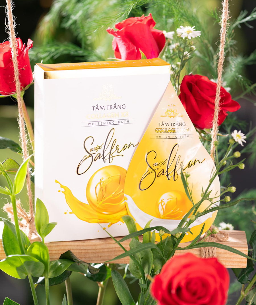 (Hàng Chính Hãng Công Ty 100% - Miễn Ship) Tắm Trắng Collagen X3 Luxury Mix Saffron Đông Anh Làm Sạch Da Làm Trắng Da Toàn Thân Mờ Đồi Mồi Giúp Làm Mịn Da Giữ Ẩm Và Giúp Da Săn Chắc Ngừ A Lão Hó A Và Chống Nhăn Da