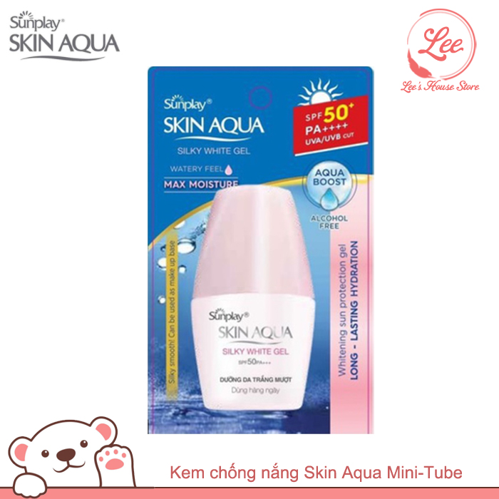 [Hcm][Sample] Kem Chống Nắng Skin Aqua Mini - Tube