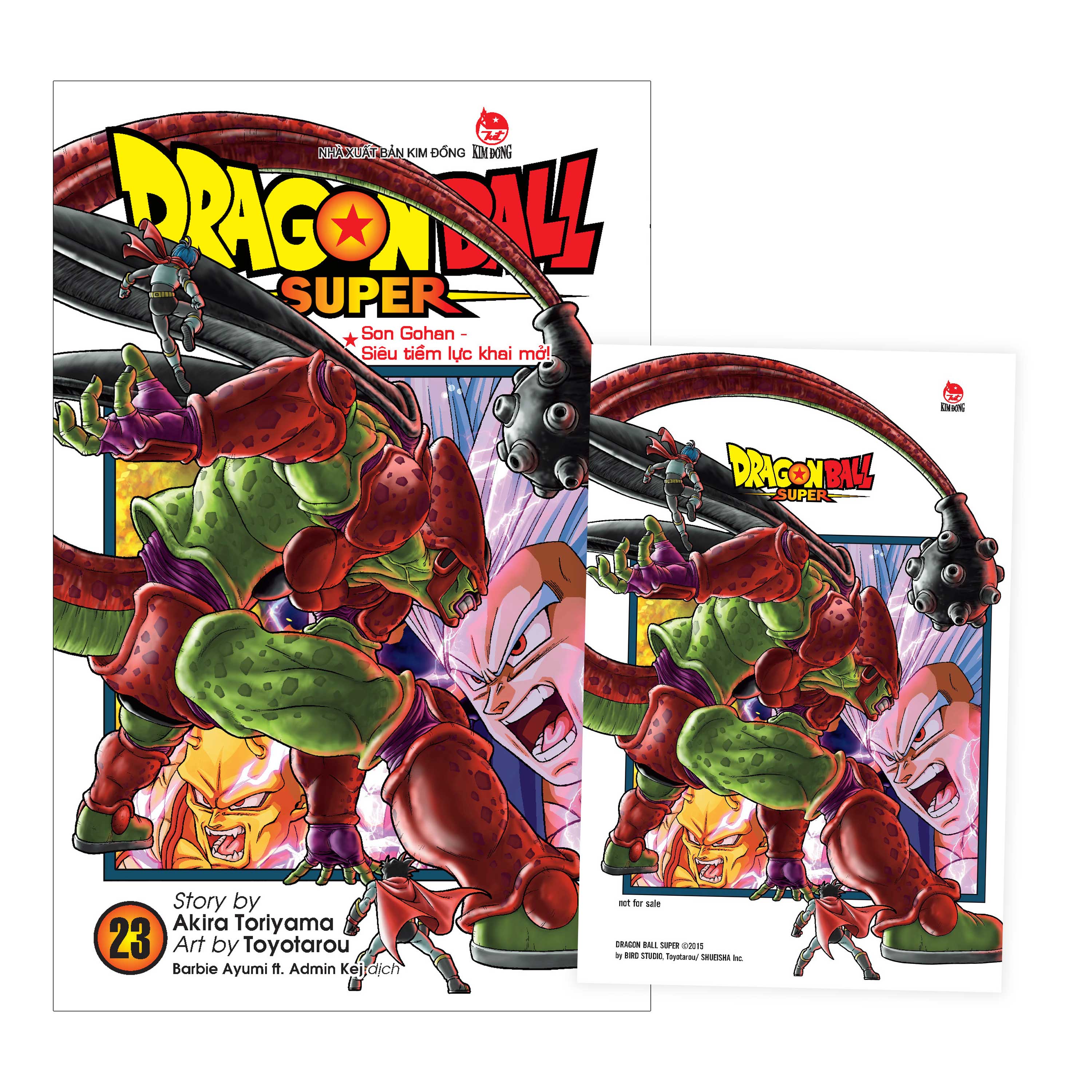 Truyện tranh Dragon Ball Super - Lẻ tập 1 - 23 - NXB Kim Đồng - 1 2 3 4 5 6 7 8 9 10 11 12 13 14 15 