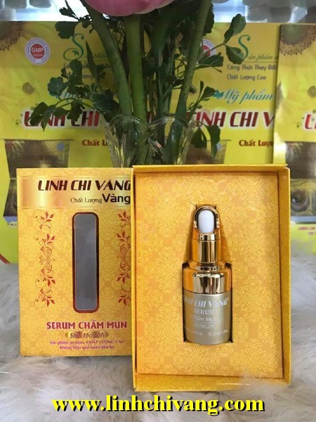 [HCM]Serum Mụn LINH CHI VÀNG 25ml