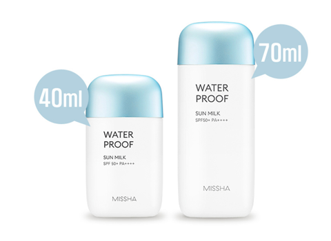 Kem Chống Nắng Missha Water proof Sun milk (70ml)