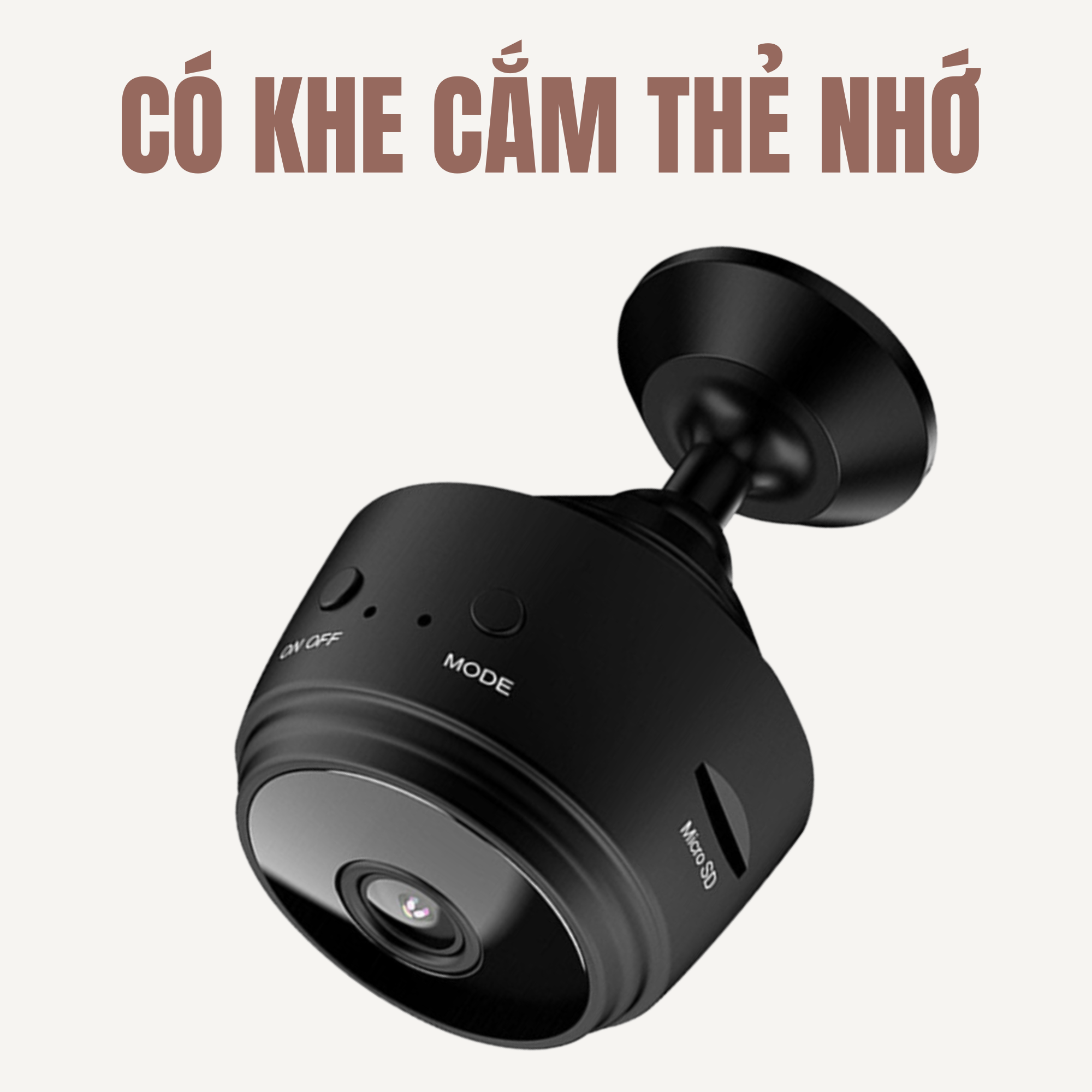 Camera mini kết nối điện thoại wifi A9 HD 1080P Cammera 360 độ kết nối đt miniCamera giấu kín mini siêu nhỏ rẻcó nam châm hỗ trợ tầm nhìn ban đêm