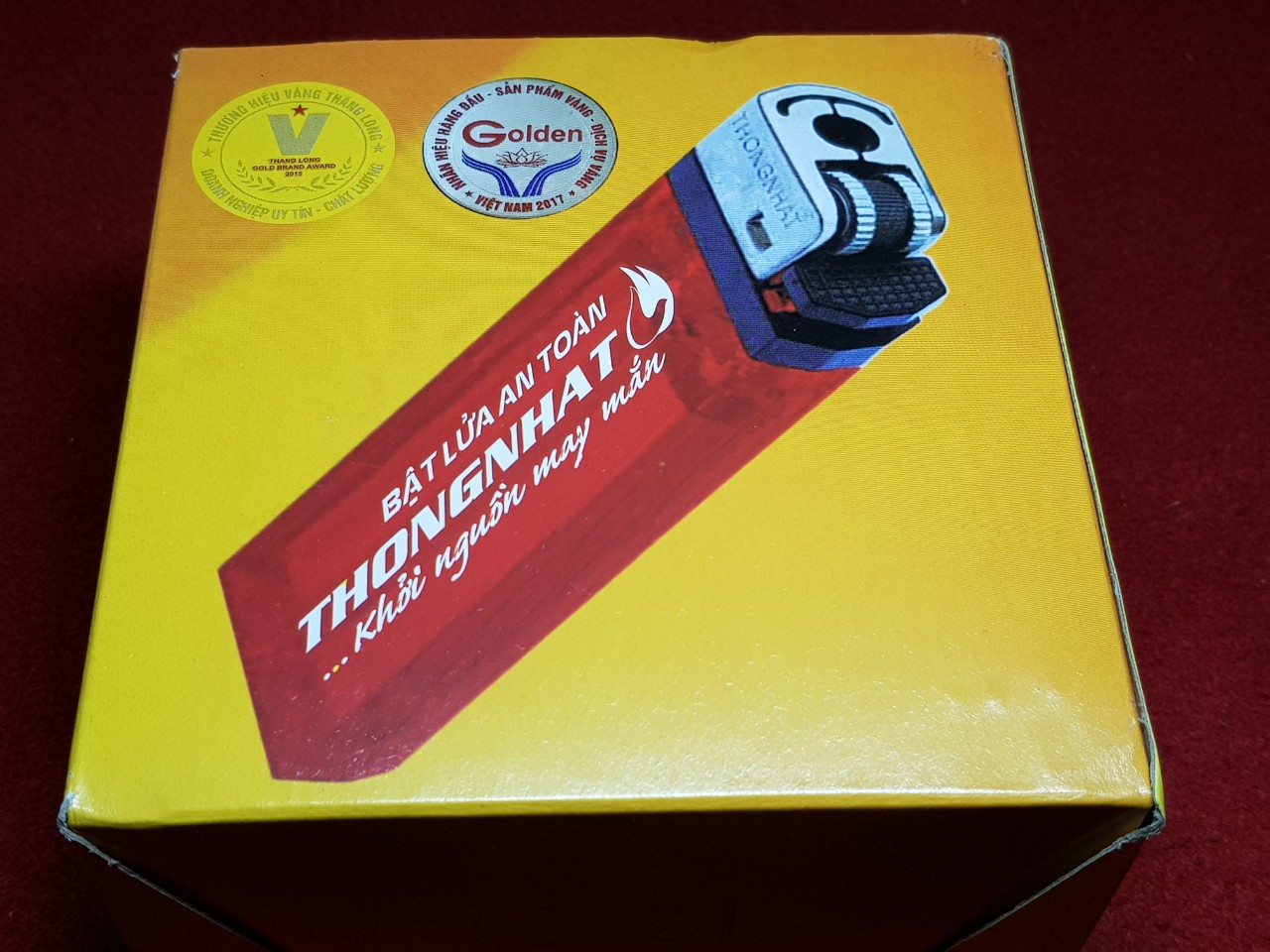 Hộp quẹt cơ đá Thống Nhất Bật lửa Thống Nhất quẹt gas đá cơ Thống Nhất giá bán 1h sản phẩm 50 chiếc