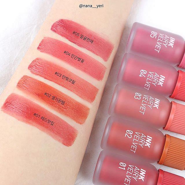 [HCM]Son Kem Lì Peripera Ink The Airy Velvet