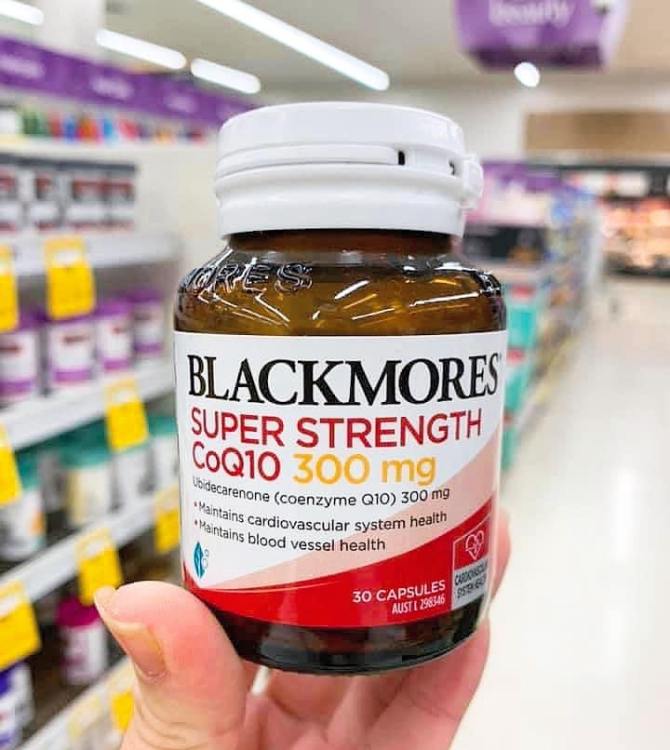 Bổ tim CoQ10 Blackmores của Úc 300mg hàm lượng cao