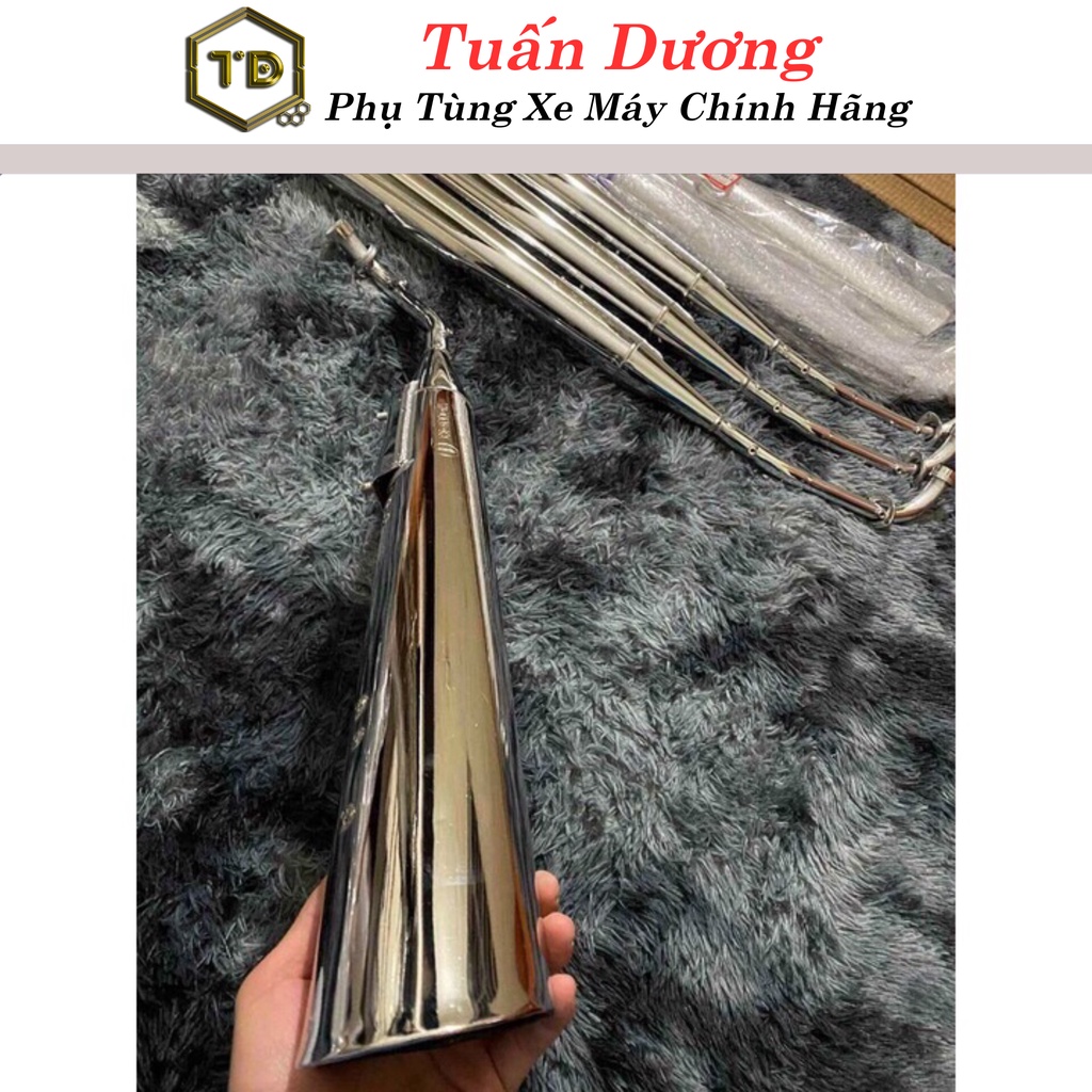 Pô 2543 TD Đít S Hàng Cao Cấp [ CHUẨN ZIN ] Dành Cho Dream Wave 50-100-110cc- Bô 2543 Đít S Hàng Xịn