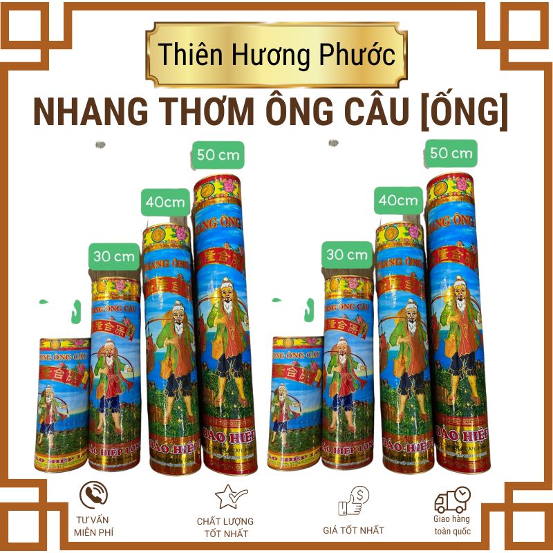 Nhang thơm ông câu ống 500g