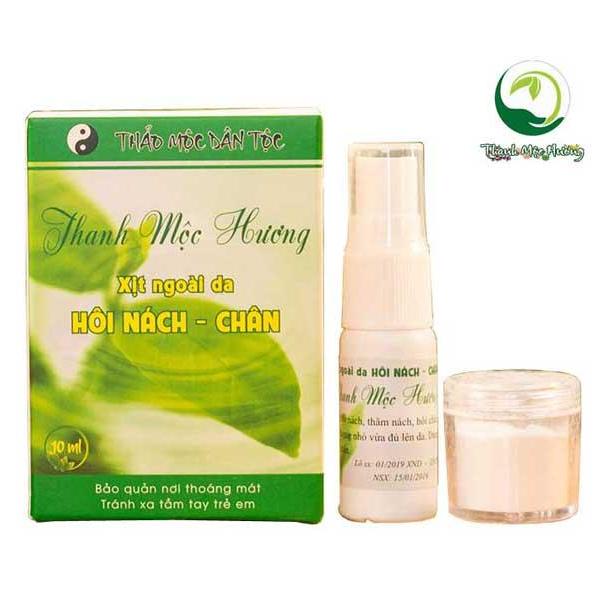 [HCM]Xịt khử mùi Hôi nách hôi chân tay Thanh Mộc Hương