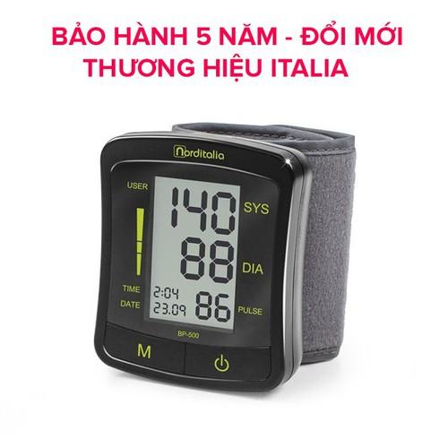 Máy Đo Huyết Áp Cổ Tay Norditalia Bp 500 (Bh 5 Năm 1 Đổi 1)