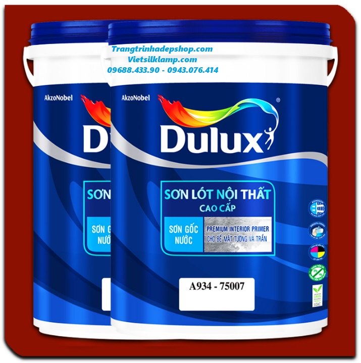 Sơn màu nội thất - Sơn nước cao cấp DULUX EASYCLEAN LAU CHÙI HIỆU QUẢ Bề mặt mờ - A991 (18L)