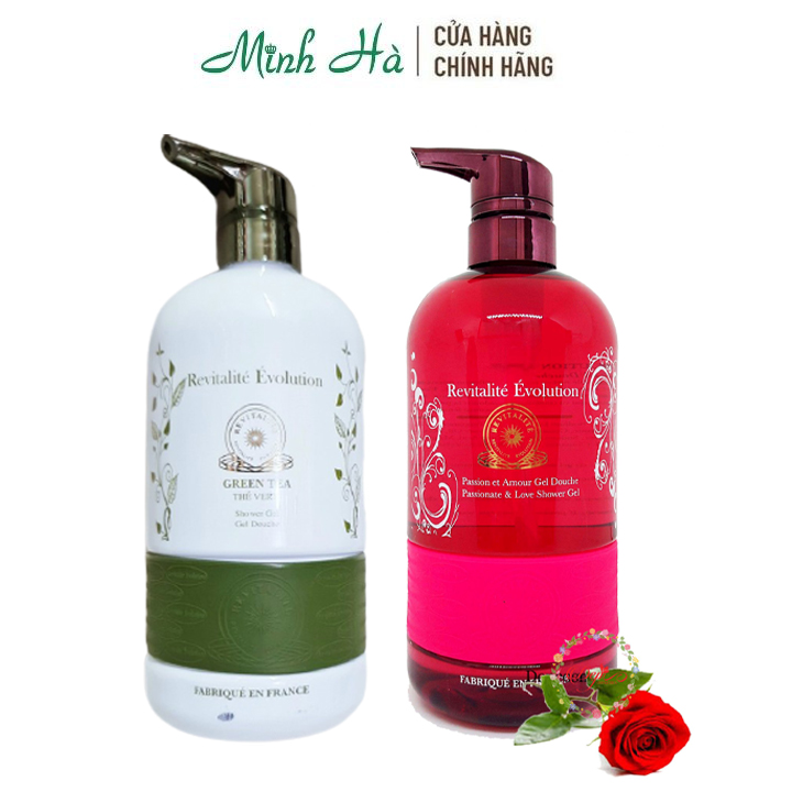 Sữa Tắm Hương Nước Hoa Revitalite Evolution Passionate & Love 800Ml