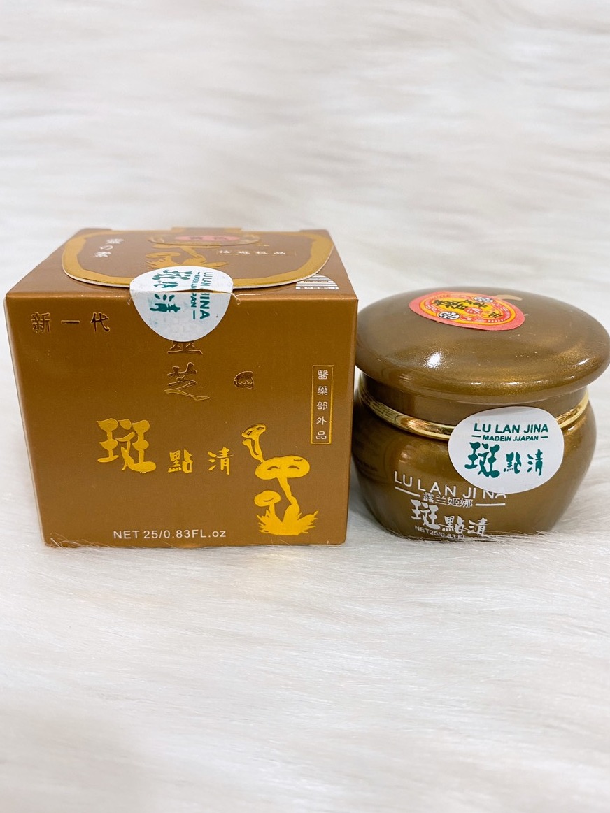 [HCM]KEM SÂM LINH CHI LU LAN JINA SIÊU TRẮNG – CHỐNG NHĂN – NÁM – TÀN NHANG 40gr