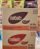 Thùng Nabati (60 bịch x 50g) vị sôcôla  phô mai
