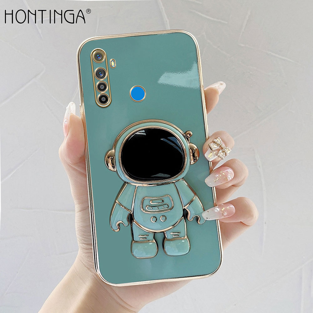 Hontinga Ốp Lưng Cho Realme 5 5i 5S 6i 5 Pro Realme 3 Pro Realme3 Ốp Lưng Có Giá Đỡ Gấp Được Phi Hàn
