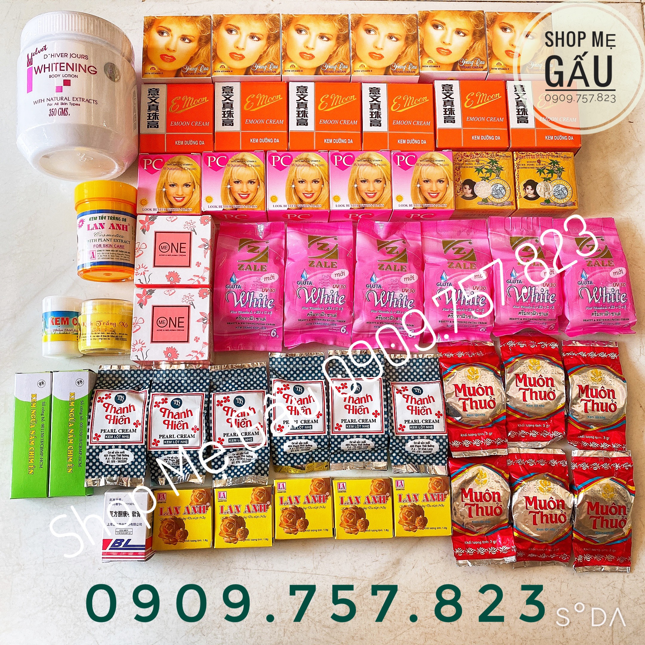 Công thức SPa trắng nhanh siêu rẻ_ tặng kèm 1 muỗng lấy kem