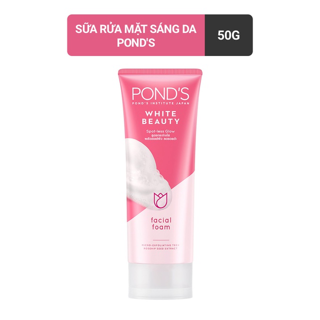 Sữa rửa mặt sáng da Ponds White Beauty 100g