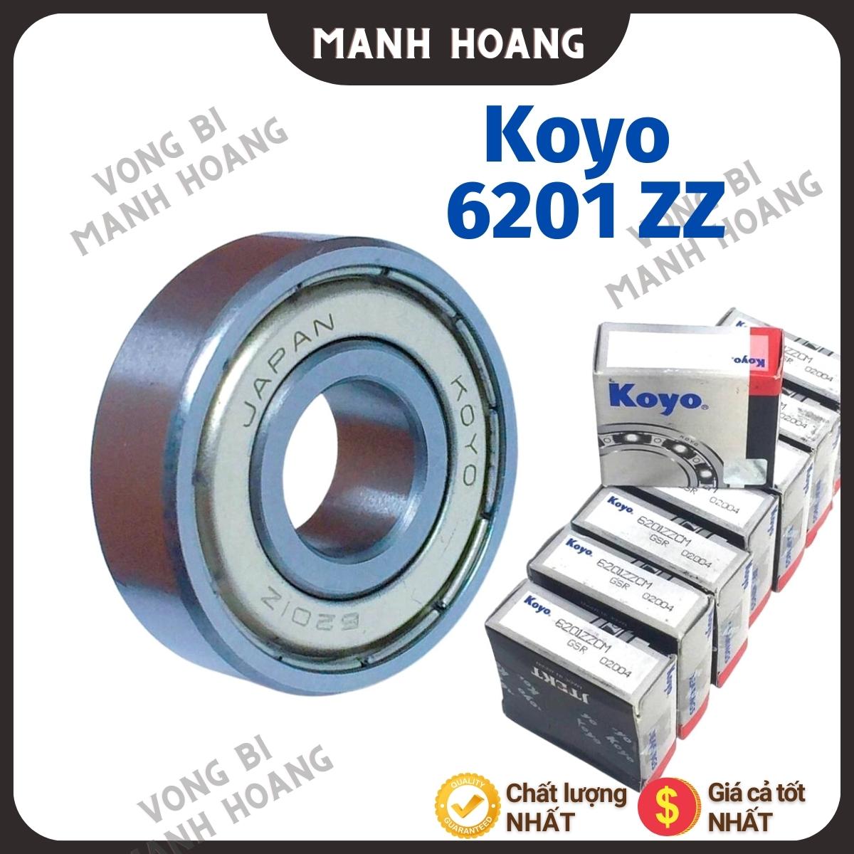 Vòng bi bạc đạn 6201 ZZCM KOYO tiêu chuẩn quốc tế chất lượng cao bền bỉ - Vòng bi Mạnh Hoàng