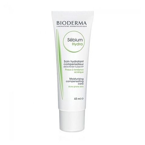 [Hcm]Kem Dưỡng Ẩm Cho Da Dầu Mụn Bioderma Sebium Hydra 40Ml