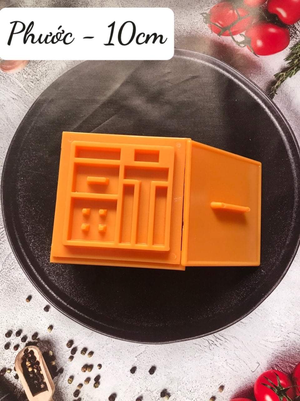 KHUÔN ẤN XÔI VĨNH TRƯỜNG VUÔNG NHỎ (10CM)