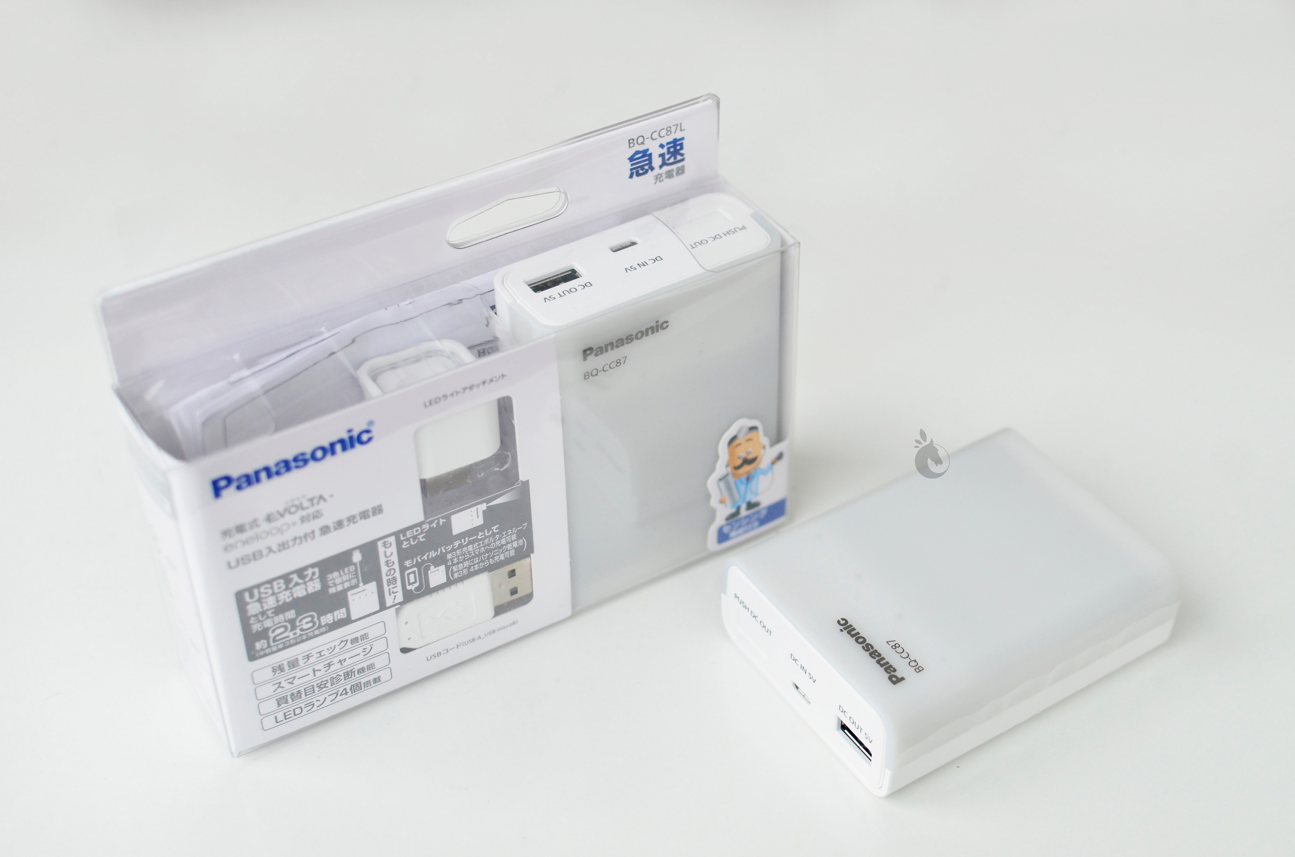 Bộ Sạc Nhanh Thông Minh Panasonic BQ-CC87  Hàng Nội Địa Nhật | Smart &amp; Quick Charger Panasonic BQ-CC87