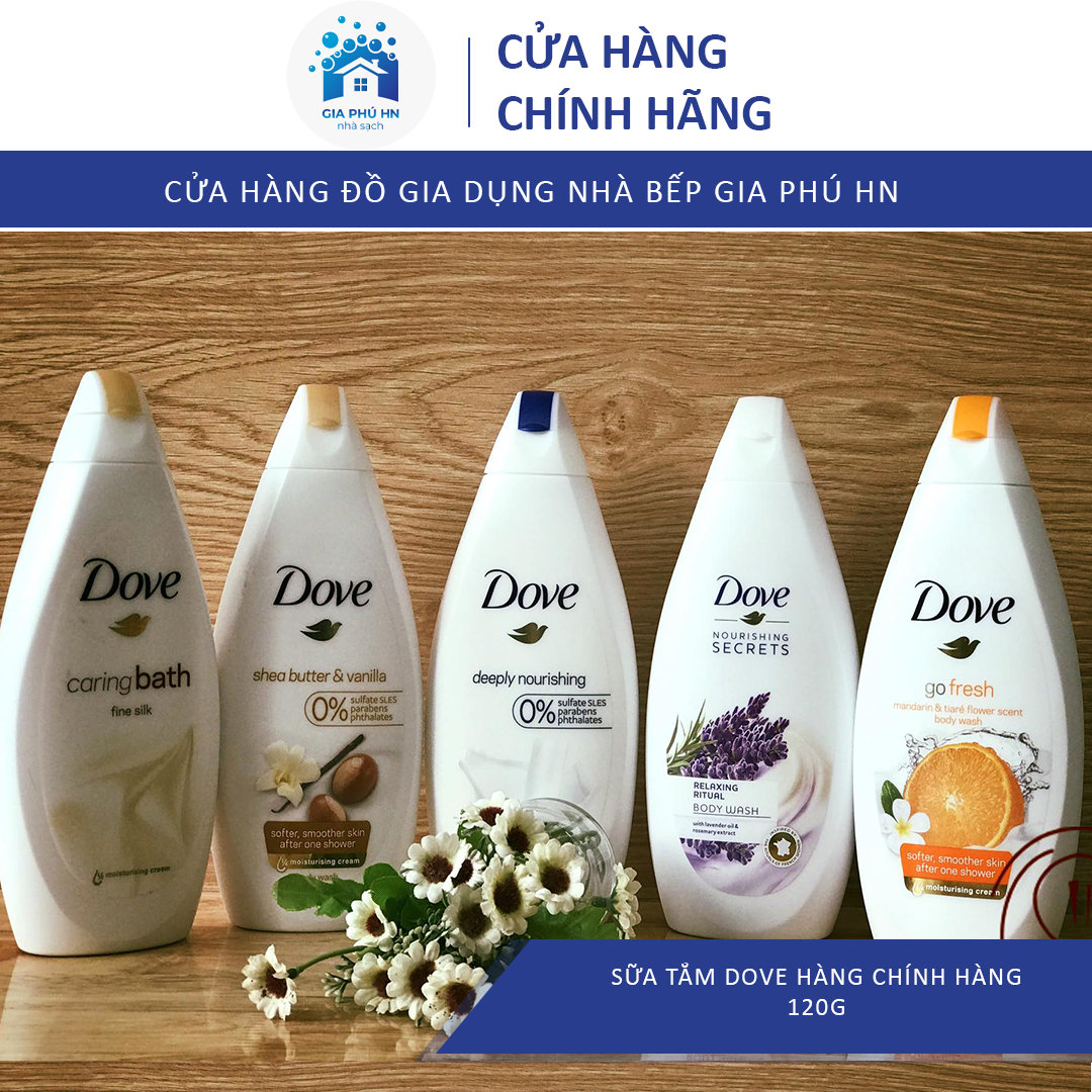 [Sl Có Hạn] Sữa Tắm Dove Sữa Tắm Dove Cao Cấp Đức Chai 120G Làm Trắng Chống Lão Hoá Cho Da Giao Màu Ngẫu Nhiên