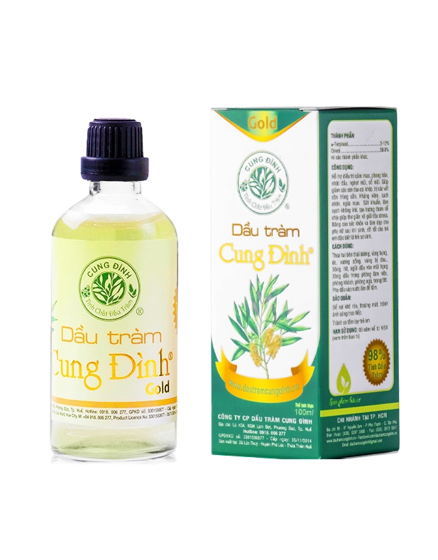 Dầu tràm Cung Đình Gold 100ml