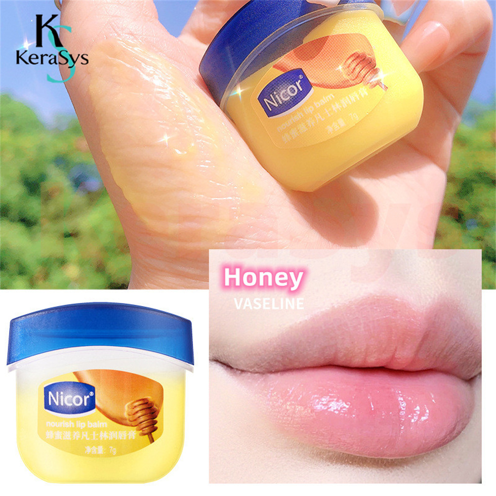 Kerasys Bộ 4 hũ son dưỡng môi dưỡng ẩm chăm sóc môi Vaseline Vaseline lipstick