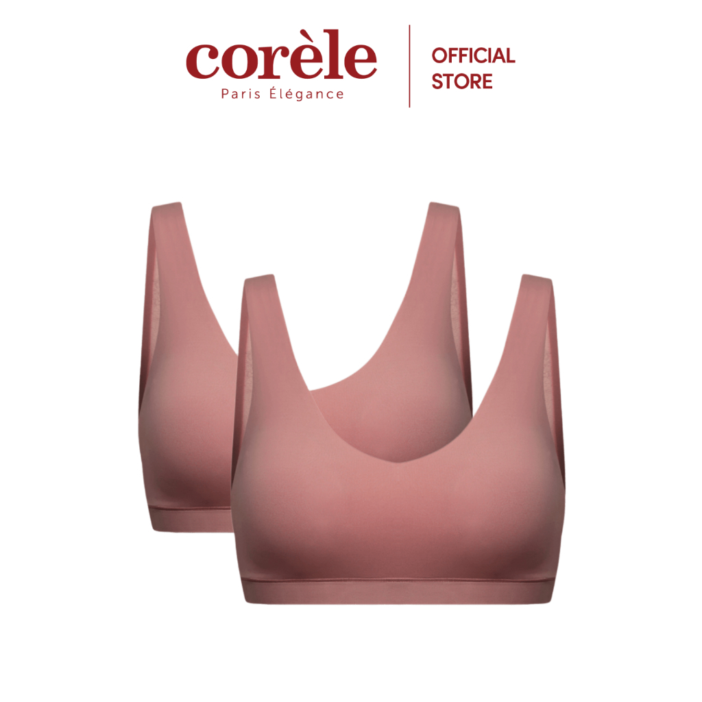 Áo ngực Corèle CA-W27 dáng Bralette vải thun lạnh mút mỏng không gọng chuẩn an toàn OEKO-TEX
