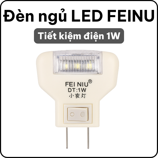 Đèn ngủ LED tiết kiệm điện 1W