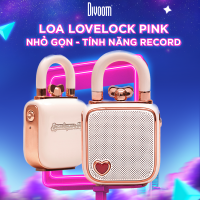 Loa Bluetooth Divoom Lovelock Pink công suất 5W kiểu dáng dễ thương
