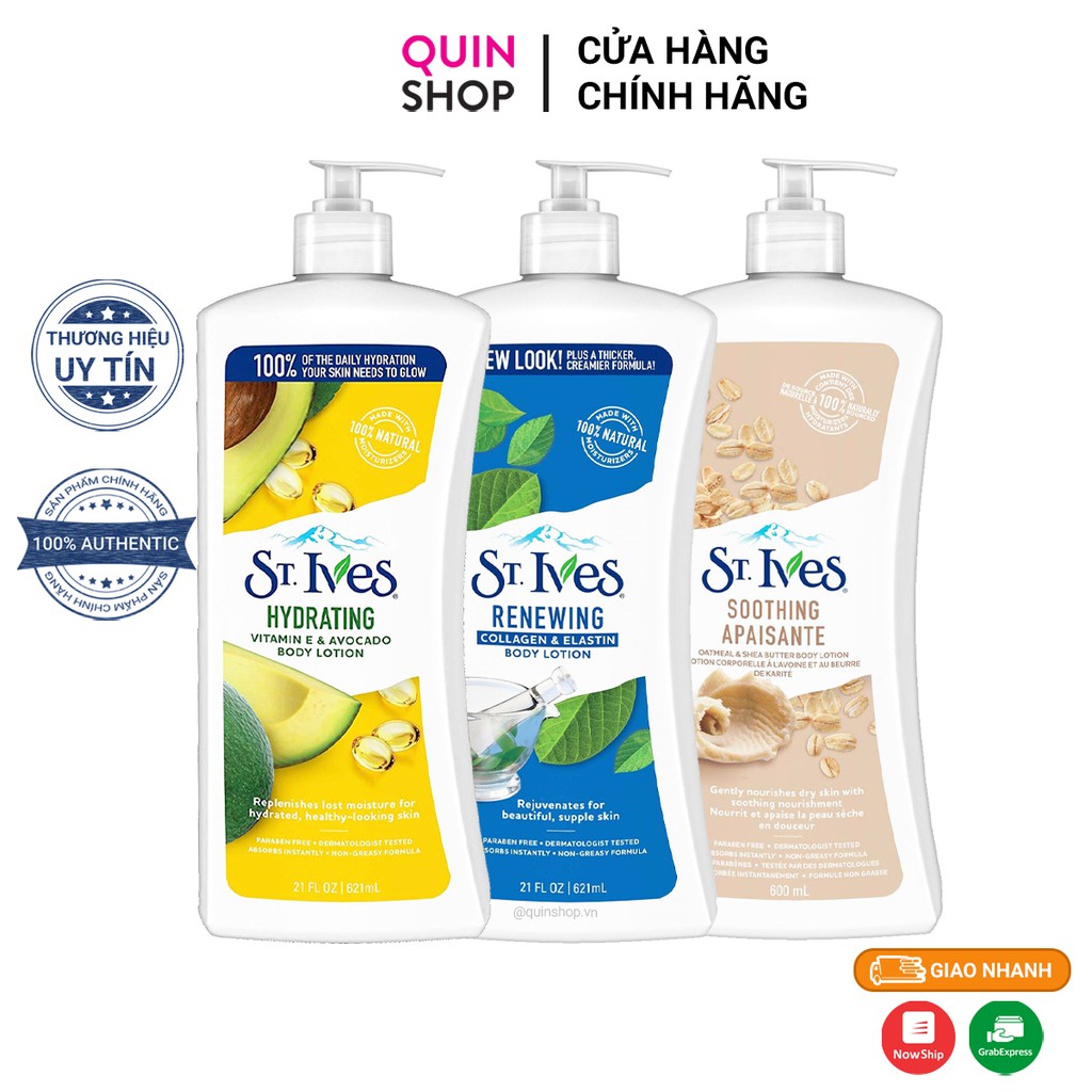 [Hcm]Dưỡng Thể St.ives Body Lotion