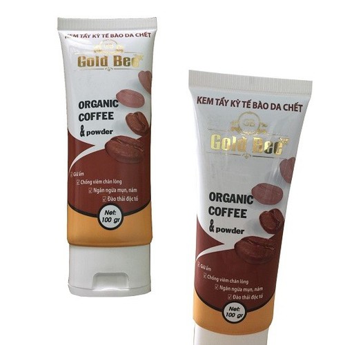 Kem Tẩy Tế Bào Chết Gold Bee Hạt Cafe 100Ml