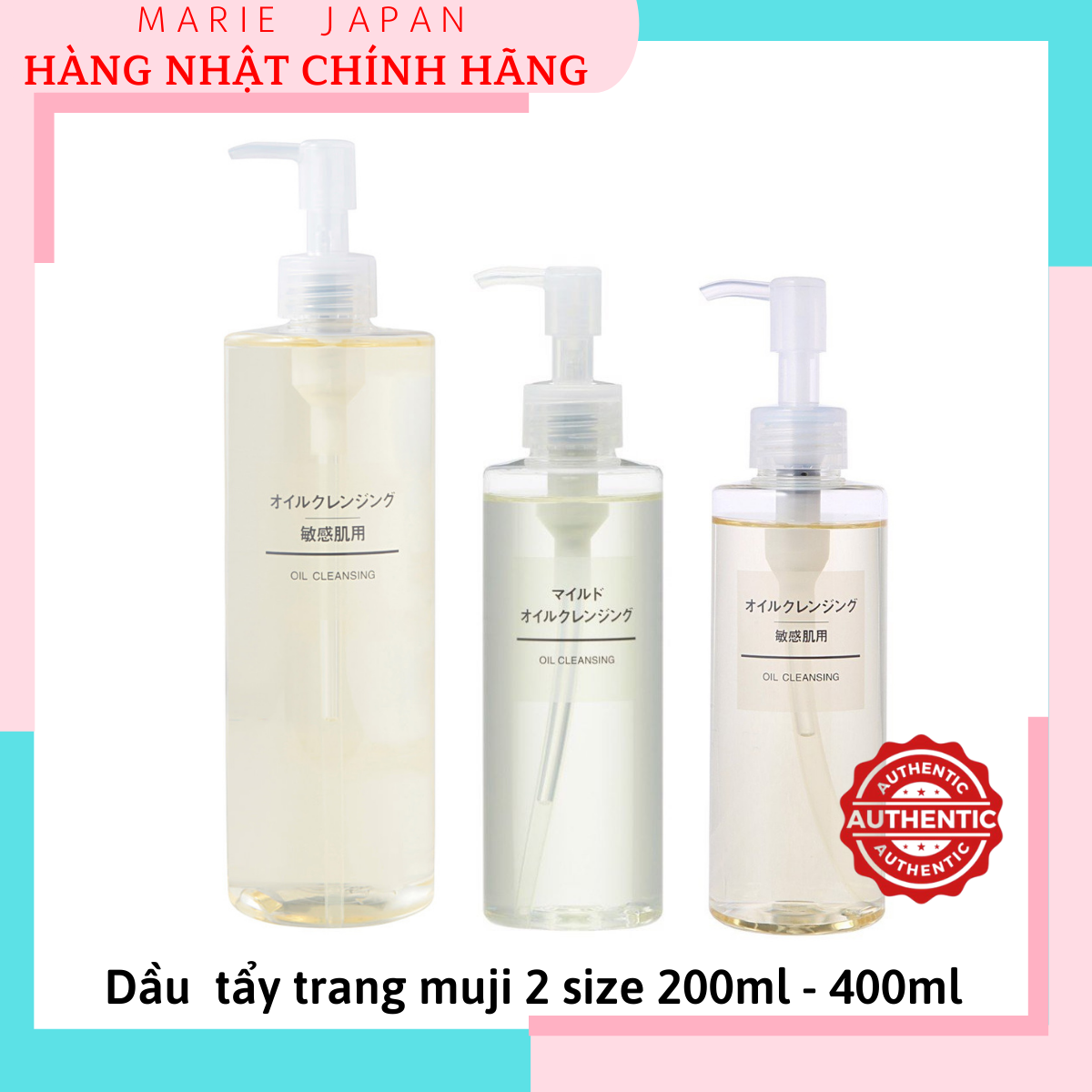 Dầu Tẩy Trang Muji Cleansing Oil Nhật Bản