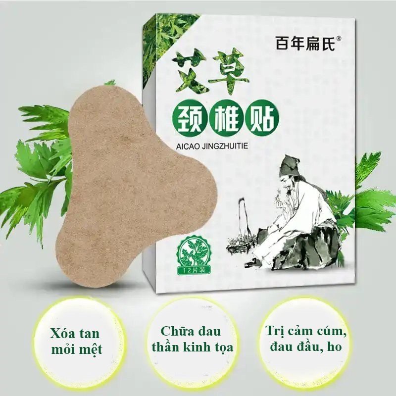 [Hcm]Hộp 12 Miếng Dán Thảo Dược - Giảm Đau Mỏi Toàn Thân