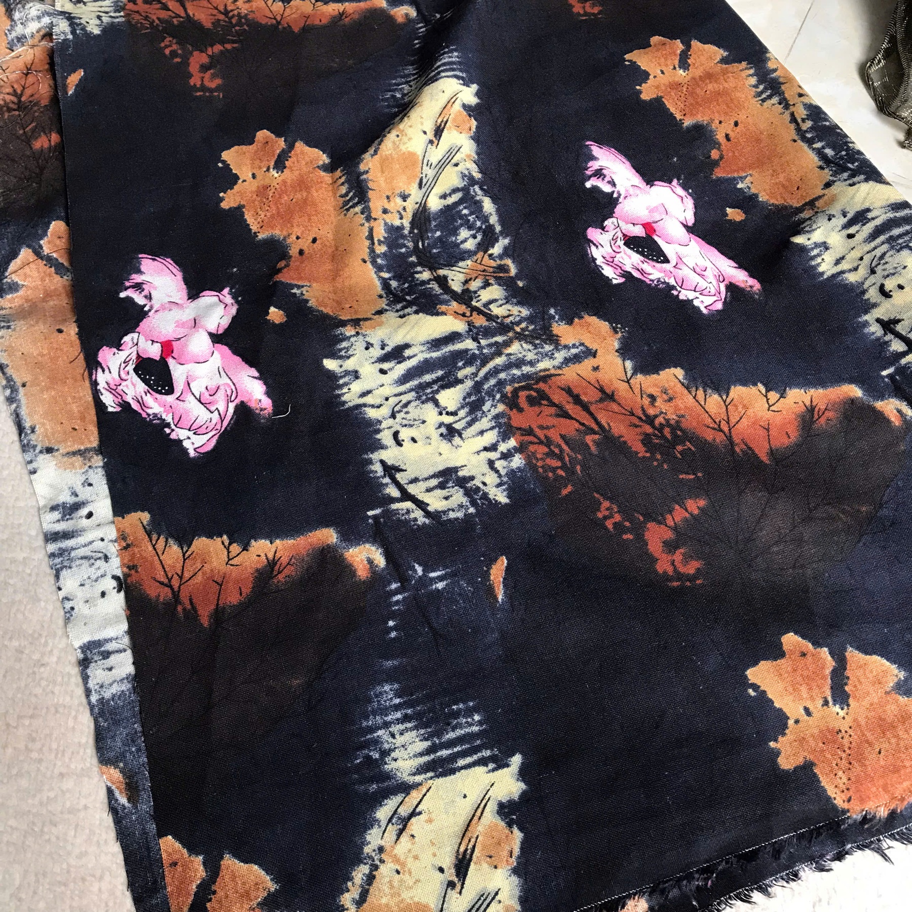 Vải Linen Cotton 100% Khổ 1m45 - Chất Dày Dặn Hơi Khô Không Co Giãn - May Quần Nam Nữ Chân Váy