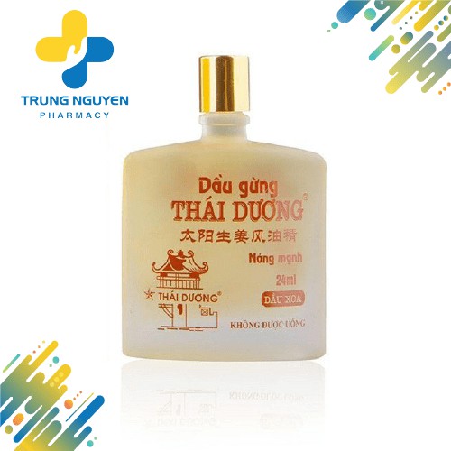 [Hcm]Dầu Gừng Thái Dương - Giảm Đau Đầu Cảm Cúm Hiệu Quả